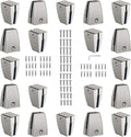 KSWLOR 20 PCS Office Desk Partition Support Bracket, Desk Divider Clamp by KSWLOR