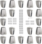 KSWLOR 20 PCS Office Desk Partition Support Bracket, Desk Divider Clamp by KSWLOR
