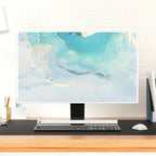 Baocicco Blue Green Marble TV Display Screen Cover 50, 52 Inch Creative - Image 4