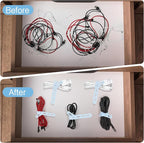 Donruby 24Pcs Silicone Cable Ties - Image 6