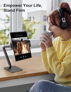 Tablet Stand for iPad, Aluminum Multi-Angle Adjustable Tablet Holder, - Image 6