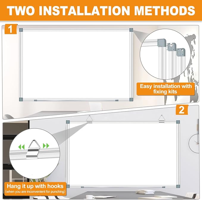 H-Qprobd Large White Board Dry Erase Board - Image 4
