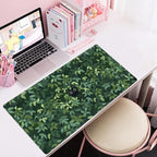 Cute Cat Kawaii Green Desk Mat - Image 5