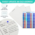 Comkiso Address Book with Individual Alphabetical Tabs Laminated, Large Print - Image 6