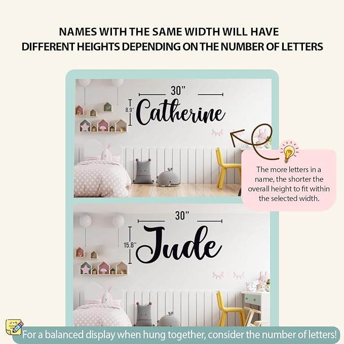Personalized Wooden Name Sign for Nursery - Image 6