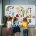 XBoard Dry Erase Board 60 x 48 Inch | Foldable Magnetic White Board - Image 2