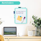 VUSIGN Small White Board Dry Erase, 8.5'' x 11'' Magnetic Dry Erase Board - Image 3