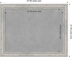Amanti Art Silver Framed Magnetic Board 21x27 Medium Vision Board - Image 4