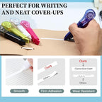 WISOPTUS 19.69ft Correction Tape Pen, 5-Count Pack, Dry Instantly, Stretch - Image 3