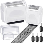 Nezyo 2 Pack Identity Protection Roller Stamp Identity Theft, Confidential by Nezyo