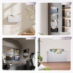 OSKIE DR POCKET RACK Wall-Mounted File Rack, Single Pocket, Metal Organizer - Image 9