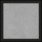 Amanti Art Black Framed Magnetic Board 23x23 Medium Vision Board by AmantiArt