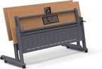 Tables Training Meeting Seminar Classroom Model 2558 15pc Beech Folding - Image 4