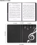Music Folder Sheet Music Folders 9 Pack Binder Music Choral Storage Holder Band - Image 3