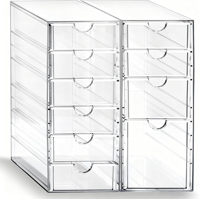 Prsildan Acrylic Drawer Makeup Organizer by Prsildan