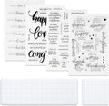 UCEC 4 Sheets Words Clear Stamps by UCEC