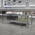 Regal Altair 18" Deep x 42" Wide x 14" Height Wire Shelving Kit | 2-Tier | NSF - Image 2