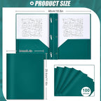 Lincia 100 Pcs Plastic Folders - Image 2