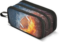BOENLE American Football Pencil Case Box Boys Girls Large Pencil Pouch by BOENLE-WELCOMEYOURCOMING