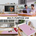 Bloss Purple Desk Mat, Leather Desk Pad, Desk Matt - Image 6