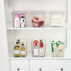 Vtopmart 4 Pack Clear Stackable Storage Bins - Image 5