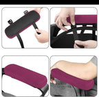 MOSISO Chair Armrest Pads, Memory Foam Home/Office Chair Arm Rest Covers Comfy - Image 3