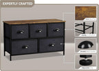 Sorbus Dresser with 5 Drawers - Image 4