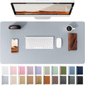 YSAGi Leather Desk Protector, Office Mat, Large Mouse Mat, Non-Slip PU Leather by YSAGi