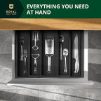 ROYAL CRAFT WOOD Luxury Bamboo Kitchen Drawer Organizer - Image 3