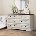VVFLU Farmhouse 6 Drawer Dresser by VVFLU