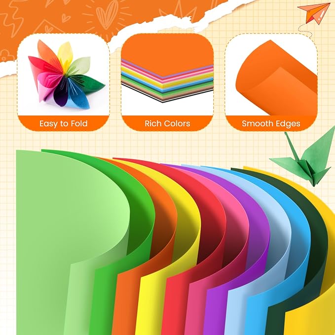 Gray Cardstock Bulk 40 Sheets 8.5 x 11 Inches, 180GSM/65LB Colored Card Stock - Image 2