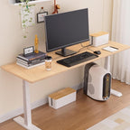 YECAYE 2 Pack Cable Management Box, Wooden Lid & Plastic Body, Medium and Small - Image 7
