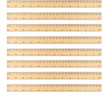 144 Packs Wooden Rulers, 12 Inch Double Sided Wood School Ruler - Image 2