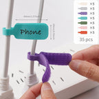 Trilancer Cable Cord Labels Large Size, - Image 3