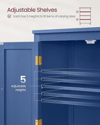 VASAGLE Floor Storage Cabinet, Freestanding Storage Unit - Image 6