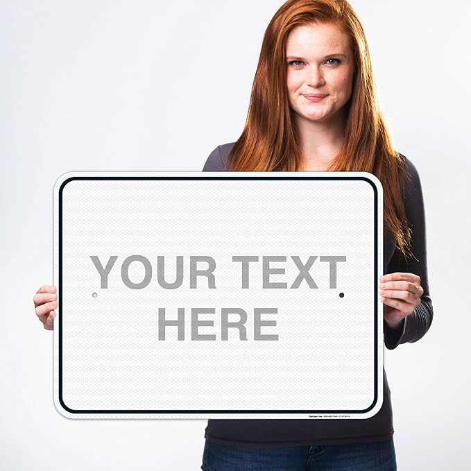 Custom Sign, Personalized Metal Signs, Customize - Image 2