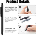 Piochoo Gel Pens, Note Taking, School Supplies, Cute Office Pens - Image 3