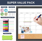 Dry Erase Calendar for Wall, 18x24 Inches Calendar Whiteboard for Wall - Image 5