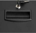 Lorell Standard Lock Mobile File Black 28.35" x 16.54" x 6.50" - Image 7