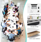 Conference Table, 55.1''Folding Conference Room Table - Image 4