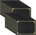 SUNEE Certificate Holders, Diploma Covers Gold Foil Border, by SUNEE
