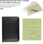 ENGPOW Fireproof File Folder Fireproof Fire and Water Resistant Money Document - Image 4