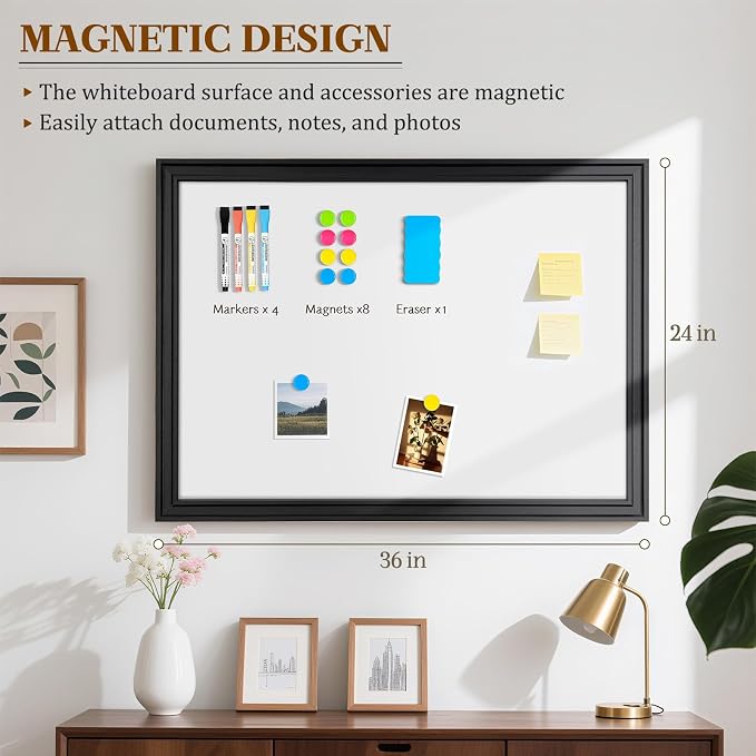 Large White Board for Wall, Decorative Whiteboard - Image 3
