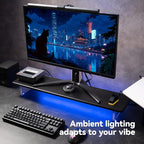 ROCDEER Bamboo Monitor Stand Riser - Image 3
