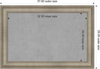 Amanti Art Silver Framed Magnetic Board 25x37 Large Vision Board - Image 3