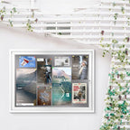SWANCROWN Enclosed Bulletin Board Grey Felt Displays Boards Weather Resistant - Image 7