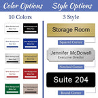 Custom Office Engraved Name Plate - Image 2