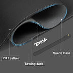 Leather Desk Pad Protector, 39.4'' X 17'' Large Mouse Pad, Office Desk Mat - Image 2