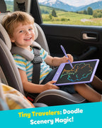 TEKFUN LCD Writing Tablet Doodle Board, 12inch Colorful Drawing Travel - Image 7