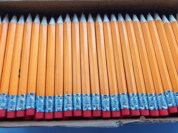 S & E TEACHER'S EDITION 600PCS 4'' Golf Pencils Pre-sharpened, Break-Resistant - Image 4